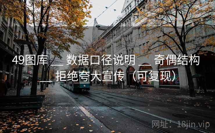 49图库 __ 数据口径说明 奇偶结构 拒绝夸大宣传（可复现）  第2张